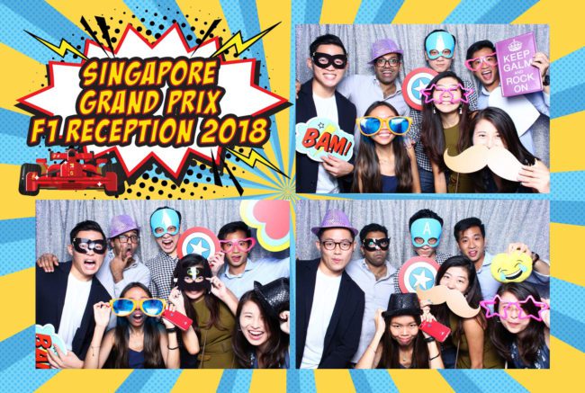 Instant Photo Booth Singapore F1