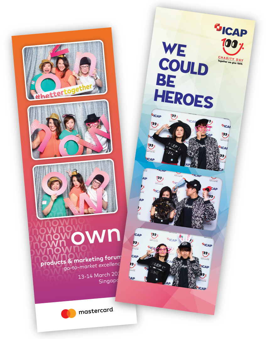 Transparent Photo Booth Strip Template