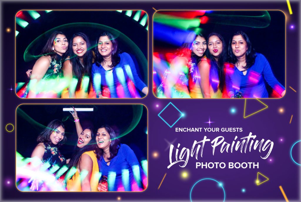 Light Painting Photo Booth in Singapore. Best Experience