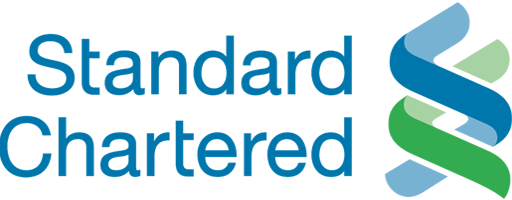 Logo of Standard Chartered.