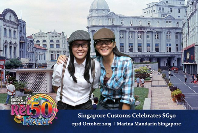 Vintage Green Screen Photo Booth