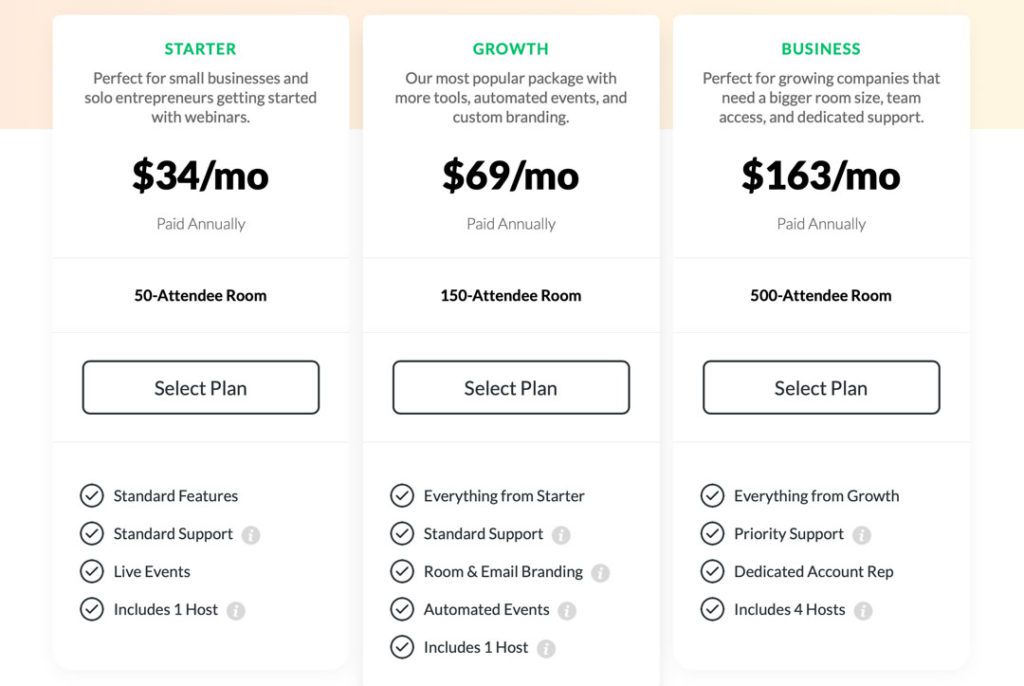 Pricing Plan Demio Singapore