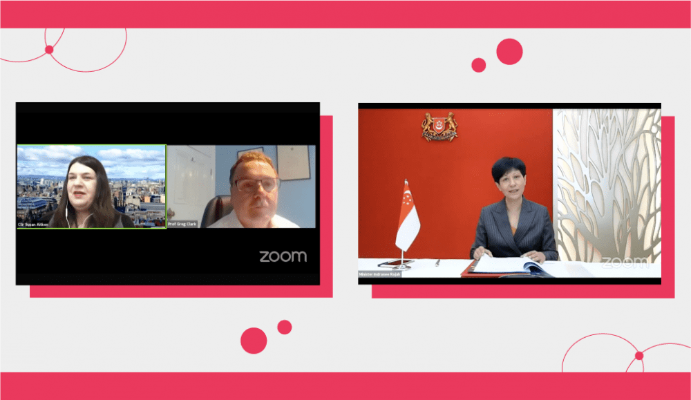 Hosting a Zoom Webinar in Singapore - Vivid Snaps Live Streaming