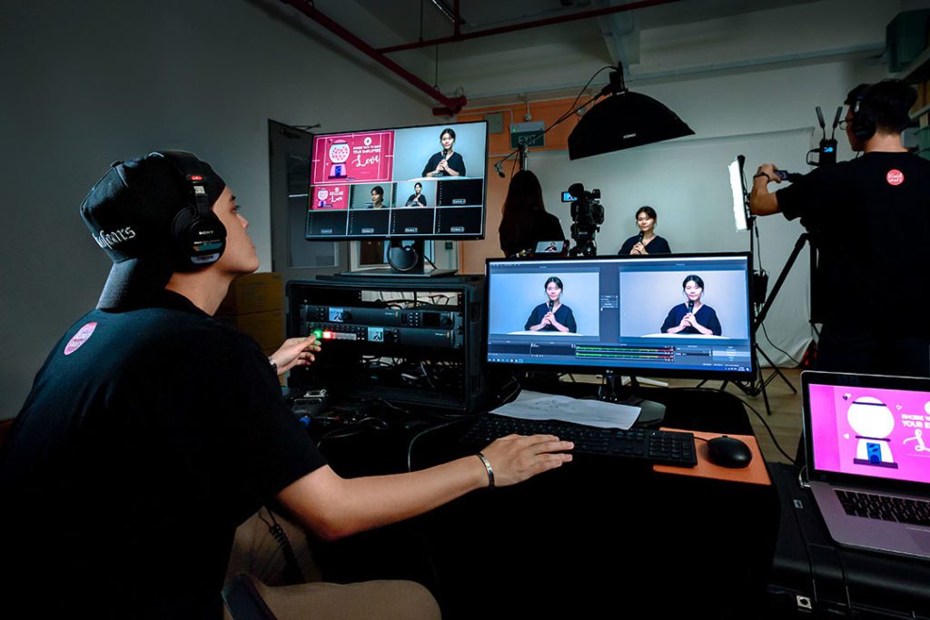 Singapore Live Streaming Expert in Virtual Event
