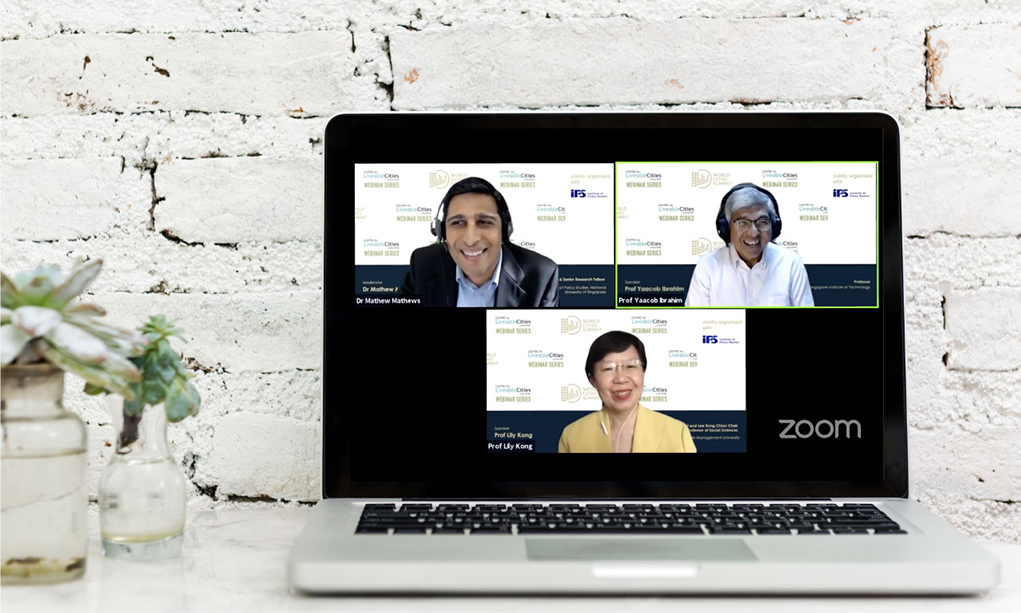 Corporate Zoom Webinar Production with Minister