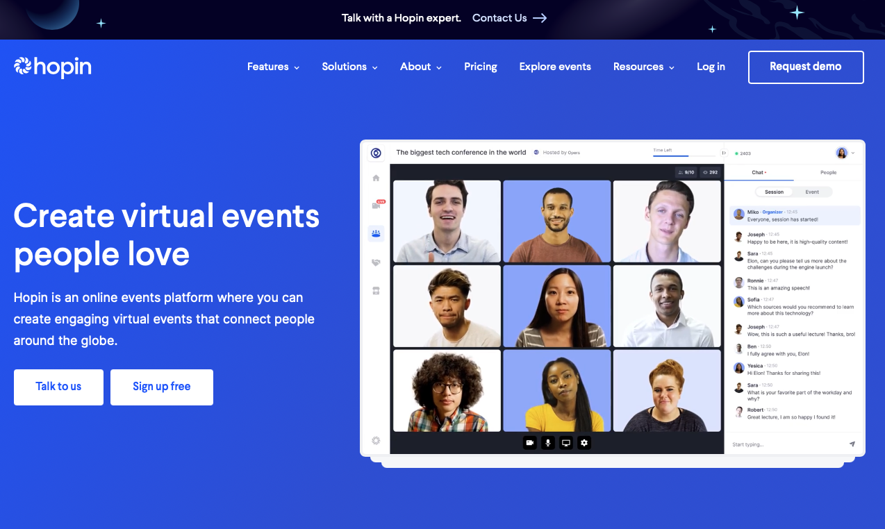 Hopin Live Streaming Singapore - Vivid Snaps Virtual & Hybrid Events
