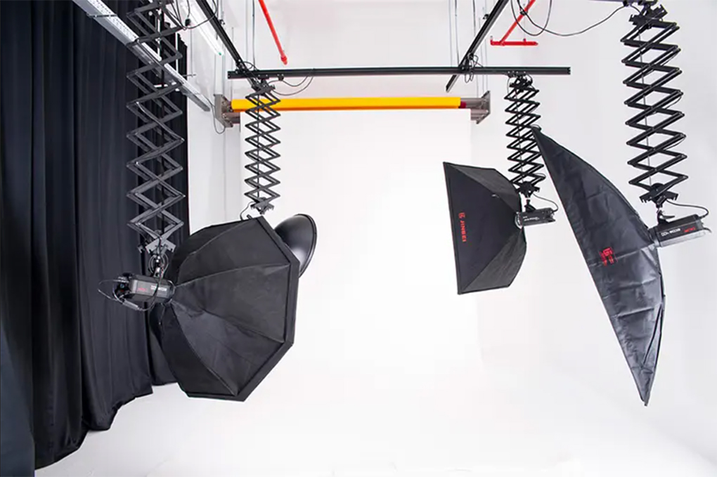 A Studio Rental With Complete Lighting Equipment