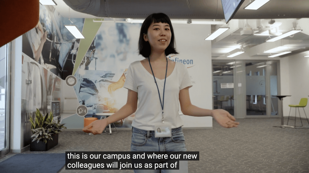 Video of manufacturing company virtual tour