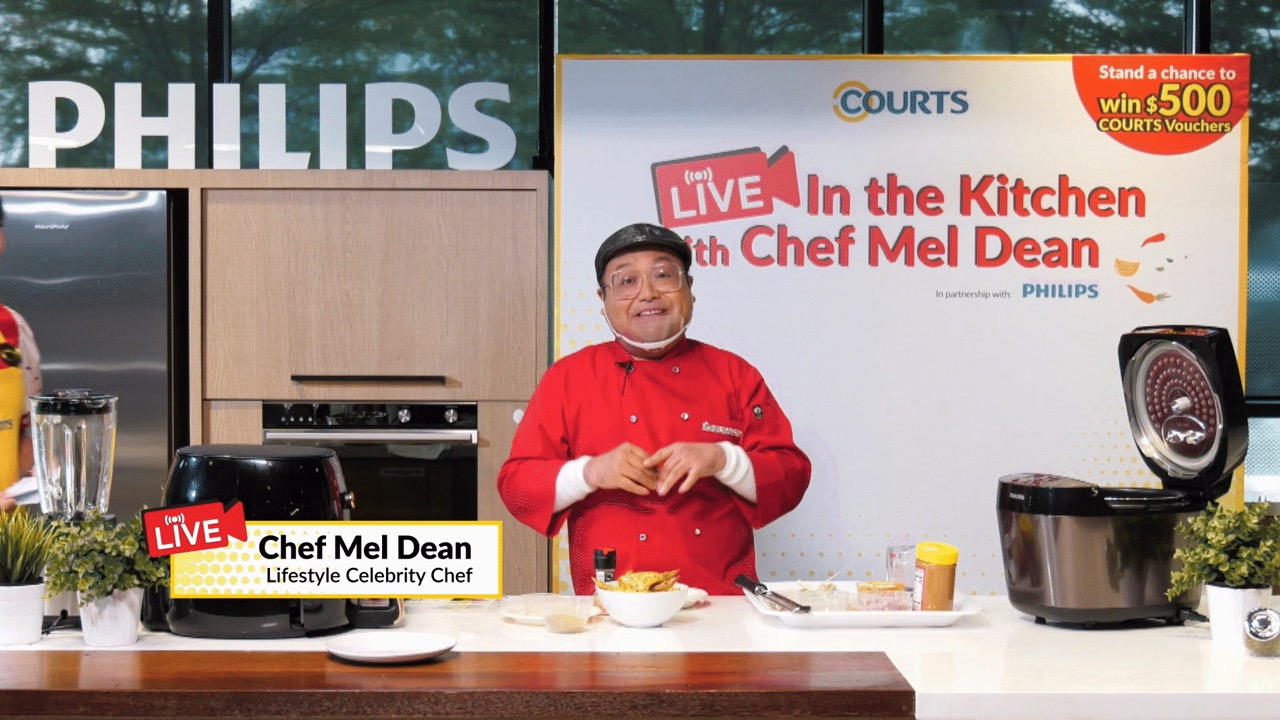 Chef Cooking Live Streaming in Singapore