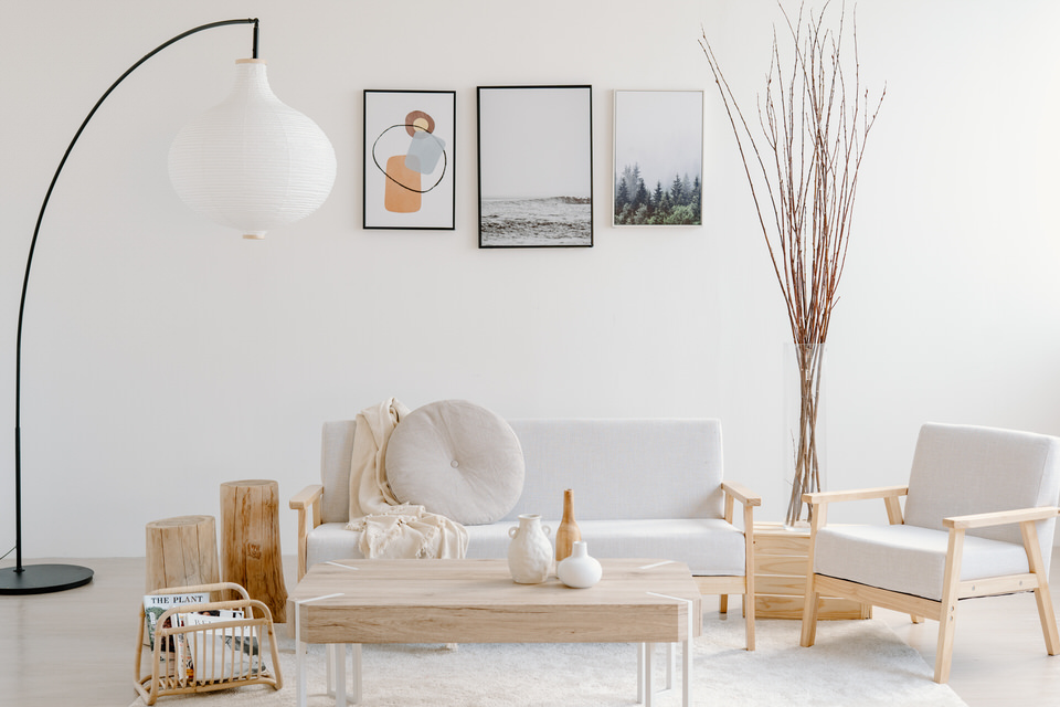 A Scandinavian-Inspired Living Area Set-Up