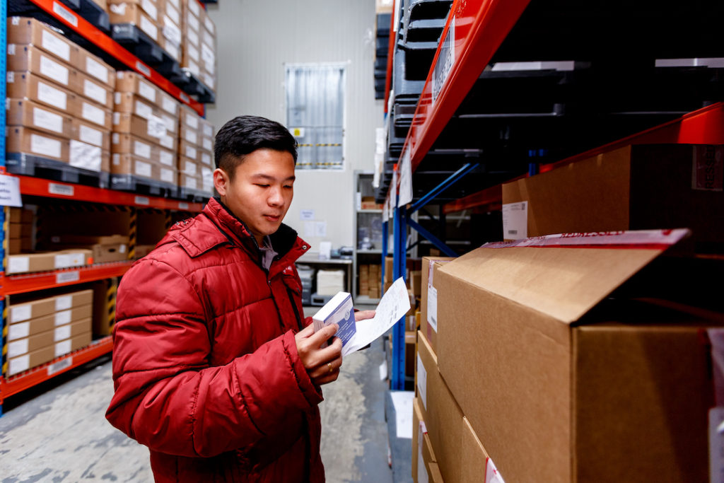 Corporate Photo Shoot Warehouse and Staff