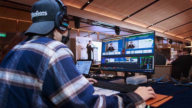 Live Streaming Production in Singapore for clients in Netherlands