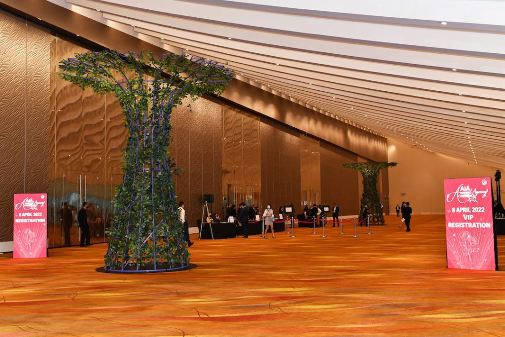 Marina Bay Sands Foyer Layout Event Photographer