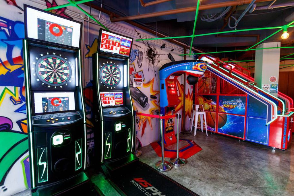 Corporate Event Arcade Theme Level Up Singapore