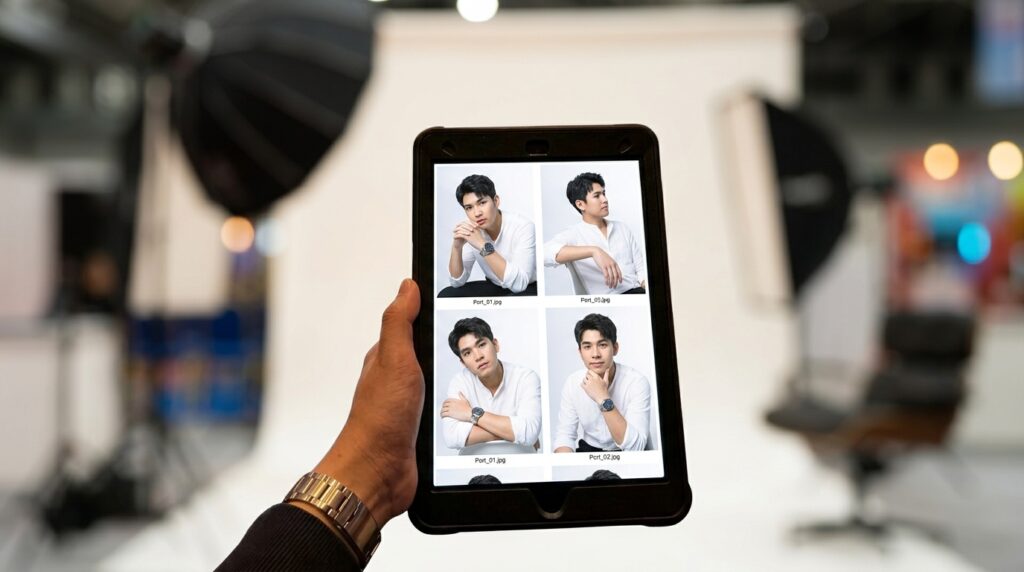 Korean Style Photo Booth with Instant QR Download