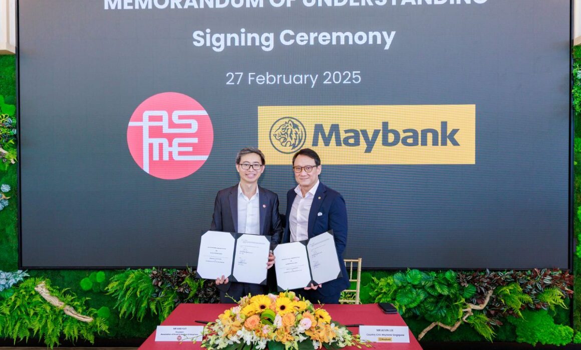 Stakeholders at the Singapore ASME x Maybank MOU Signing Event.