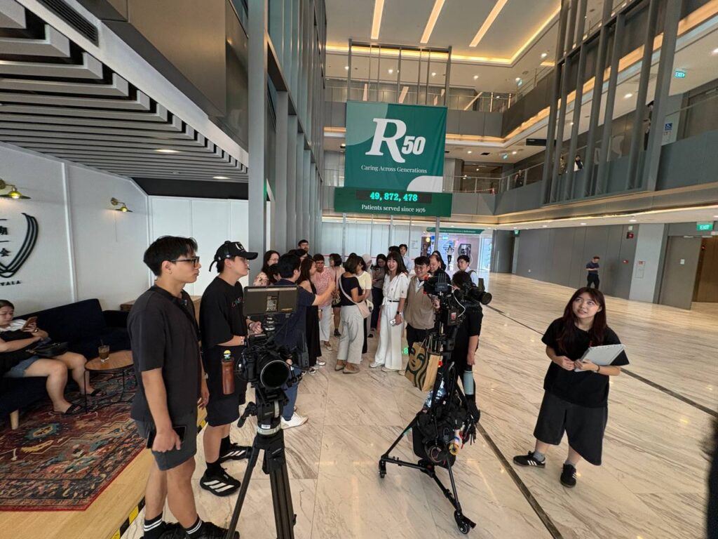 Behind the Production | Raffles Medical.