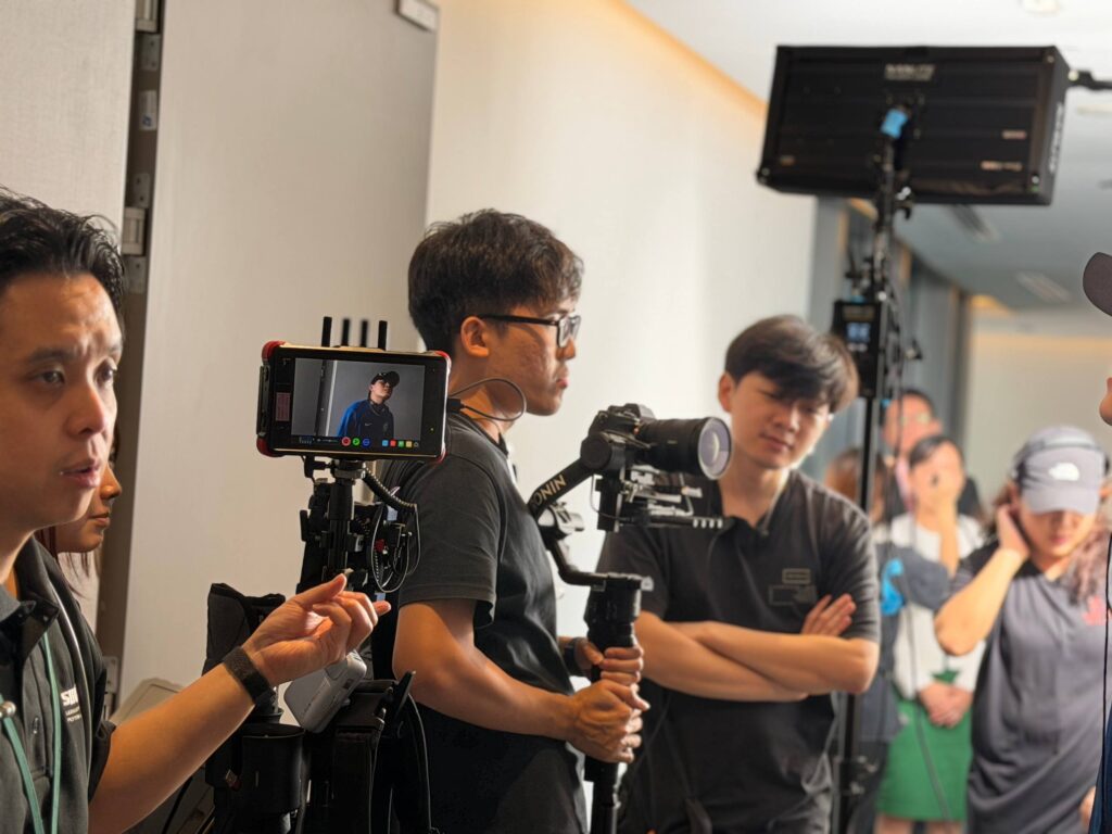Vivid Media Crew in Action.
